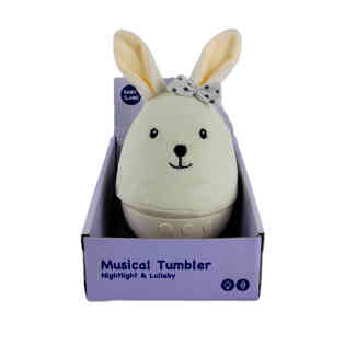 بيبي سنكي - دمية الأرنب مقاس ٥ سم مع الإضاءة والموسيقى