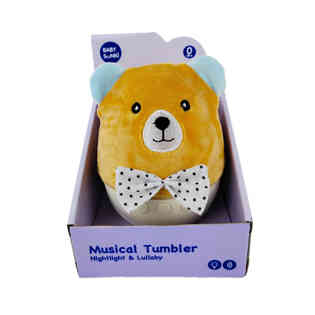 بيبي سنكي - دمية الدب مقاس ١٥ سم مع الإضاءة والموسيقى