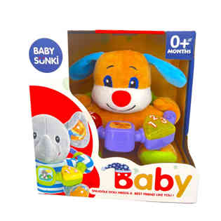 بيبي سنكي - دمية الكلب مع الإضاءة والموسيقى