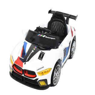 Amla - remote control battery car, white color, WMT-808 CW