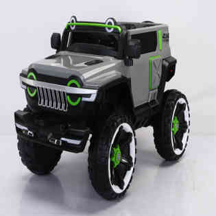 Amla - 4WD remote control jeep battery car, gray color WN-50