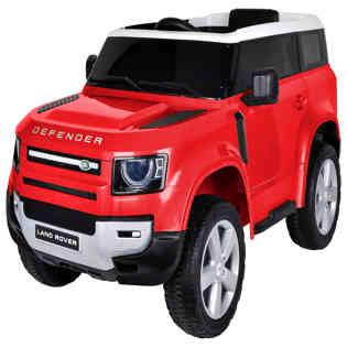 Amla - Land Rover battery car with music remote, red color O