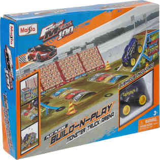 مايستو - مجموعة Build N Play مسار الوحل، تشمل سيارة واحدة