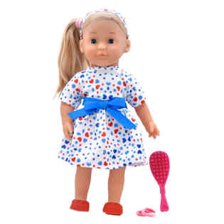 PETERKIN - 36CM (14") SOFT BODIED GIRL DOLL