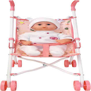 PETERKIN - DELUXE FOUR WHEEL FOLDING STROLLER