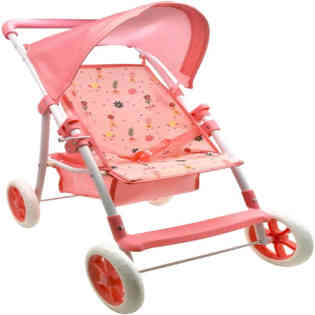 PETERKIN - DELUXE FOUR WHEEL DELUXE FOLDING STROLLER