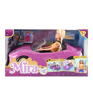 MIRA - Fashion Doll with Sports Car