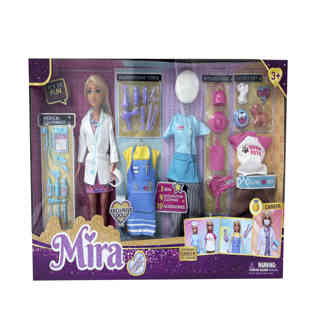 MIRA - Fashion Careers Doll Play Set
