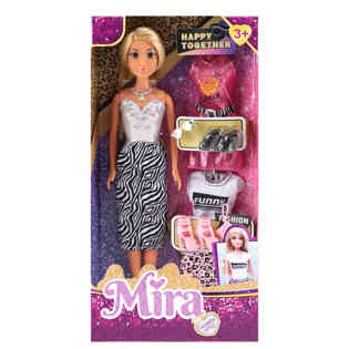 MIRA - Fashion Dress UP Doll with Accessories