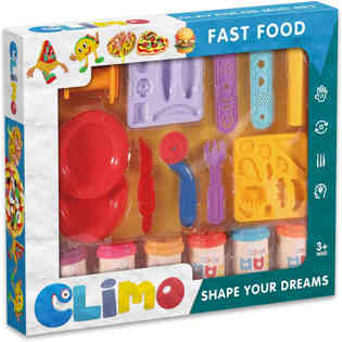 كليمو - مجموعة لعب الصلصال الملون لصنع السندويتشات