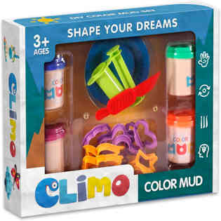 كليمو - مجموعة لعب الصلصال الملونة للصنع