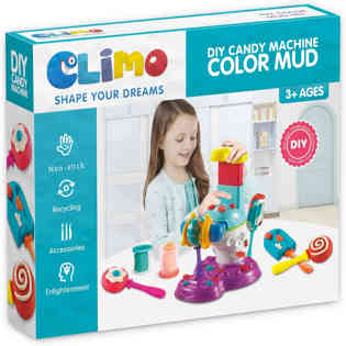 كليمو-مجموعة لعب آلة حلوى الطين الملونة من كليمو دو، افعلها