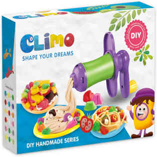 كليمو - مجموعة لعب الصلصال الملونة لصنع النودلز
