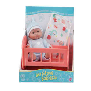 JC TOYS - 5" LOTS TO LOVE BABIES WITH MINI ACCESSORIES