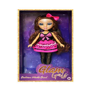 KAIWELL - FASHION DOLL ROSE RED POSEABLE GLAM GIRLZ 9"