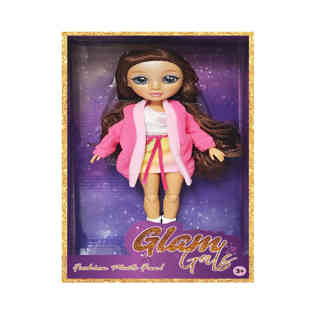 KAIWELL - FASHION DOLL PINK POSEABLE GLAM GIRLZ 9"