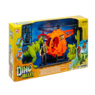 تشابمي - DINO VALLEY L & S CONCAVENATOR CLAW PODCOPTER PLAYS