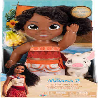 DISNEY-MOANA2  YOUNG CHARACTER W/ Hei Hei