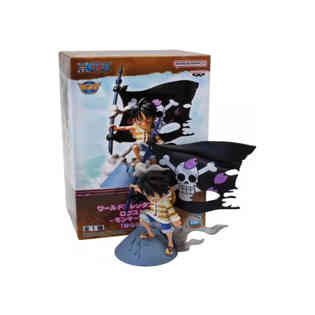 قصص مجسمات ون بيس وورلد القابلة للتجميع-MONKEY.D.LUFF