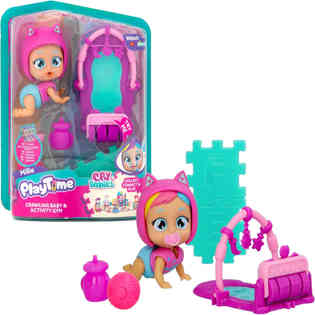 CRY BABIES - PLAY TIME MILLIE CRAWLING BABY & ACTIVITY GYM
