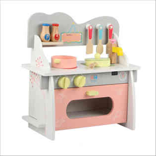 يوليبي - مطبخ ملون خشبي، 311737، صندوق شفاف