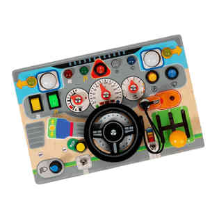 يوليبي - صندوق ألعاب خشبي ملون