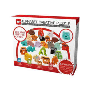 يولِبي - لغز الحروف الإبداعي، ألعاب خشبية، علبة ملونة