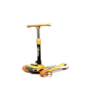 BABYFUN-SCOOTER,RED GREEN GRAY YELLOW MUSIC AND
 LIGHT LIGHT