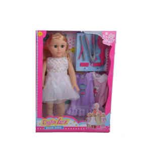 DEFA LUCY-LOVELY GIRL DOLL WITH DRESSES
