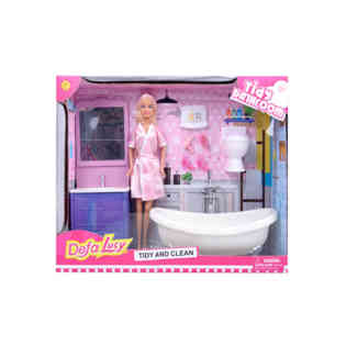 DEFA LUCY-DOLL CLR BOX WITH BATHING TUB