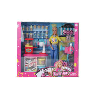 DEFA LUCY-SUPER SHOP WITH DOLL CLR BOX MIX DESIGNS