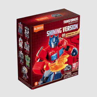 بلوكيز - ترانسفورمرز إصدار التلألؤ 01 متنوع (صندوق عرض)