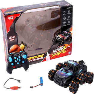 نيترو تو جو - سيارة مغامرات ريموت كنترول بخاخ الطرق الوعرة