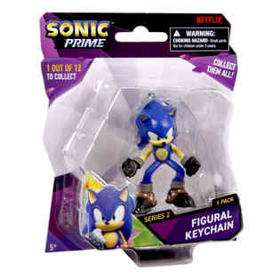 سونيك - تمثال سونيك سلسلة مفاتيح في عبوة بليستر