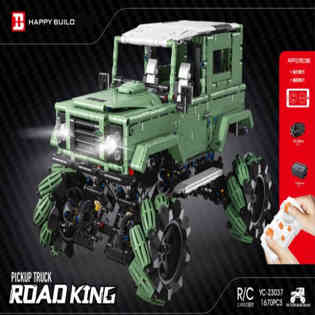 هابي بيلد - شاحنة بيك آب طريق الملك بتقنية التحكم عن بعد 2.