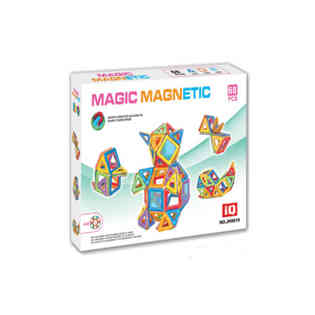 ماجيك ماجنيتك - طقم المكعبات المغناطيسية السحرية (68 قطعة)