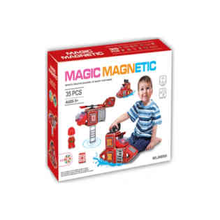 ماجيك ماجنيتك - طقم المكعبات المغناطيسية السحرية - طقم الإنق