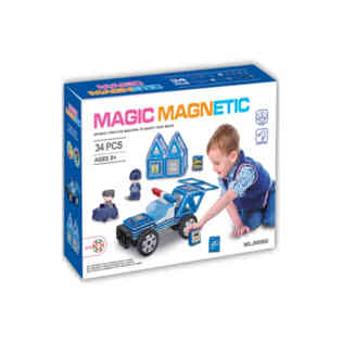 ماجيك ماجنيتك - طقم المكعبات المغناطيسية السحرية - طقم الشرط