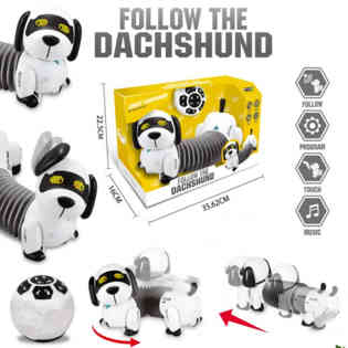 لي نينغ تويز - كلب الداشهند القافز بالتحكم عن بُعد