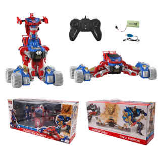 إم دي تويز - سيارة تحويل عن بعد 2.4 جيجاهرتز روبوت الوحش