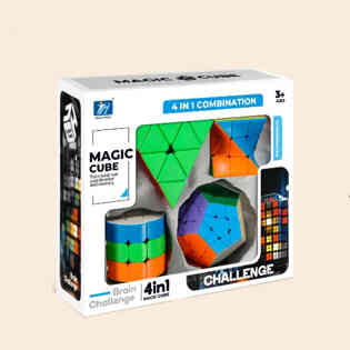 جيهوي تويز
-طقم مكعب سحري لتحدي العقل