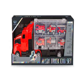 منغاو-طقم سيارات شاحنات مصنوعة من السبيكة مع إضاءة