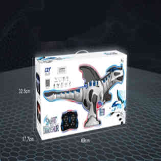 إل إكس تي
-ديناصور ذكي للتحكم عن بُعد مع إضاءة وموسيقى ورذاذ