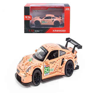 إكس هو
-سيارة معدنية بمقياس 1:32 بعلبة عرض، تفتح 4 أبواب، بث