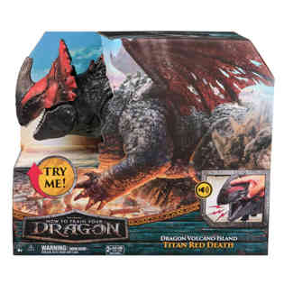 تنانين - جزيرة التنين الموت الأحمر تيتان