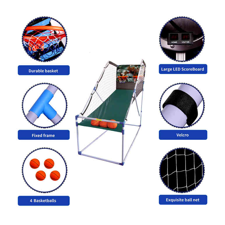 Sportcraft double shot electronic basketball arcade shop game