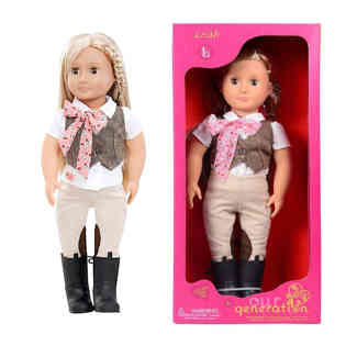 OUR GENERATION SIENNA DOLL WITH VEST