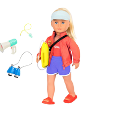 Our generation top lifeguard doll