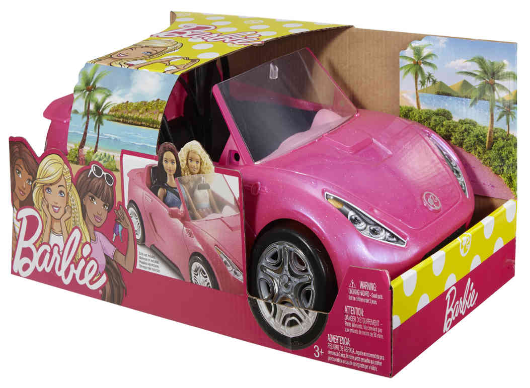 BARBIE Glam Convertible Vehicle DVX59