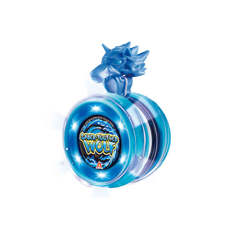 BLAZING TEAM YOYO Lightstorm commander Saber toothed Wolf